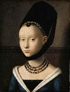 Petrus Christus, Portrait of a Lady (mk08)